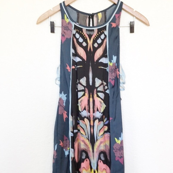 Free People Dresses & Skirts - Free people silky flowy dress w/ pockets sz S